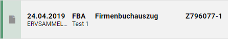 erfolgreicherAuszug
