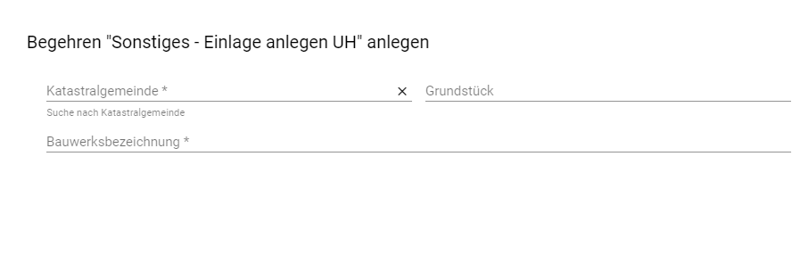 Sonstiges_Einlage anlegen UH