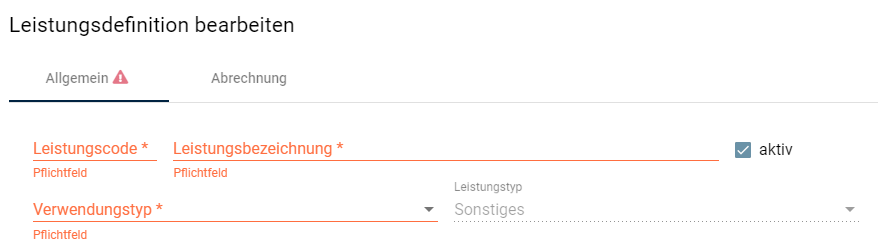 SystemLeistungsdefinition