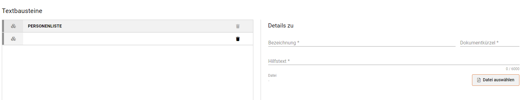 TextbausteinSystem
