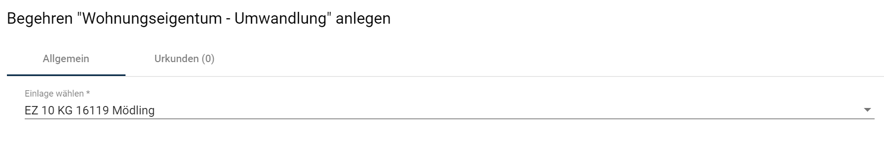 WOUmwandlung